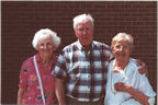 Charlotte, Doug and Virg meet for lunch