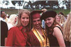 With friends Diana and Erin