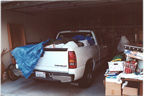 The truck is loaded