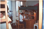 Martin help set up