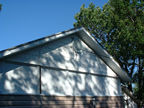 More detail on the baok porch
