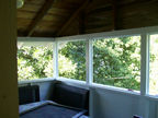 The back porch