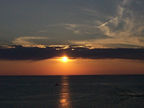 Martin really loves the sunsets