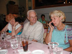 At Andio's with Ann Marie, Auntie Mary and  Uncle Mike