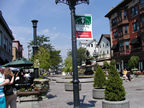 The courtyard on Federal Hill