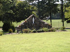 Our grotto by the football field