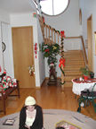 Marie in the front hall