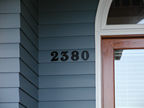 Even painted the numbers