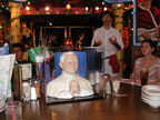 Our waiter (and our Pope)